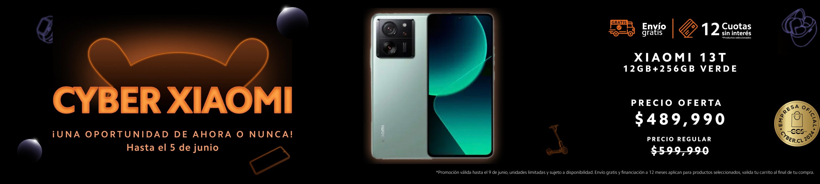 Xiaomi Chile | Xiaomi Tienda Oficial | Comprar Xiaomi 13T 12GB+256GB Verde en oferta | Envío gratis